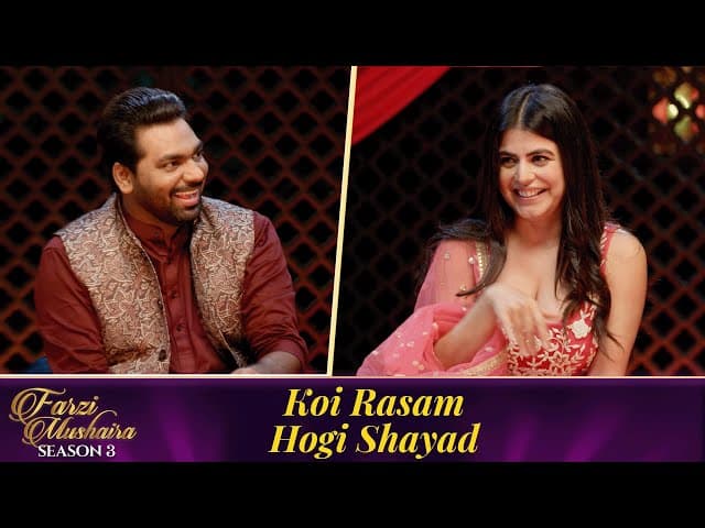 Zakir Khan | Farzi Mushaira | S3 EP 5 | Koi Rasam Hogi Shaya