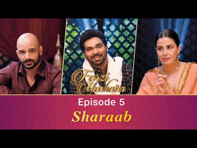 Zakir Khan | Farzi Mushaira | EP 5  | Sharaab Feat. Kirti Ku