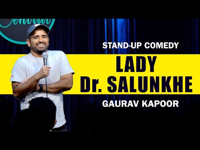 LADY Dr. SALUNKHE | Stand Up Comedy | Crowd Work | Gaurav Ka