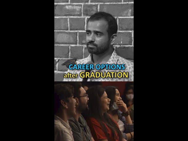 Career Options After Graduation | Gaurav Kapoor | Stand Up C