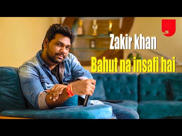 Bahut Na-Insaafi Hai | Zakir Khan | upGrad