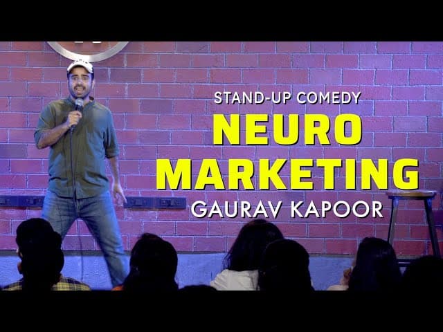 NEURO MARKETING | Gaurav Kapoor | Stand Up Comedy | Crowd Wo