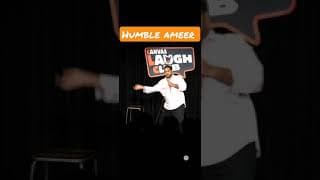 Humble Ameer. My new stand-up. #standupcomedy #comedian #shorts #youtubeshorts #shortsvideo