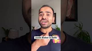 Justin Bieber in Delhi | #shorts