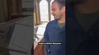 Indians in British Museums | #shorts