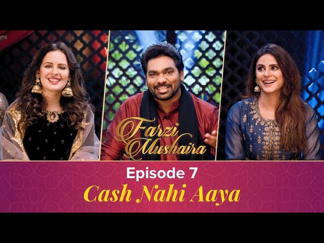 Zakir Khan | Farzi Mushaira | EP 7 | Cash Nahi Aaya Feat. CV